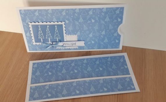 Tutoriel* Pochette à billets ou chèque, Facile et rapide avec les produits  Stampin' Up! 